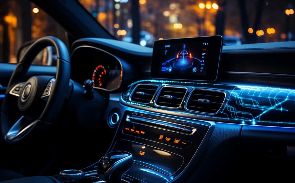 automotive display and touch